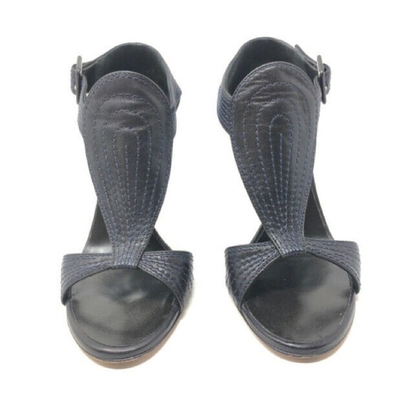 Giuseppe Zanotti Black Leather Gladiator Sandals - Picture 8 of 13